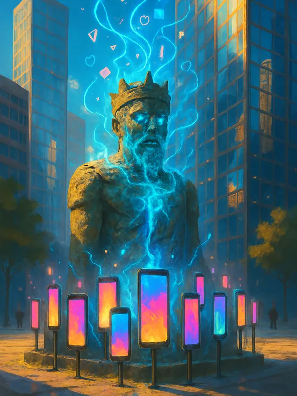 Cover of The Gods Are Going Viral
