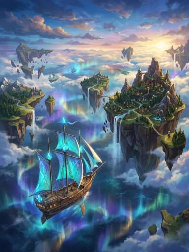 Cover of Aethersea & The Floating Isles
