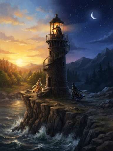 Cover of Blood and the Lighthouse